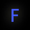 The letter F